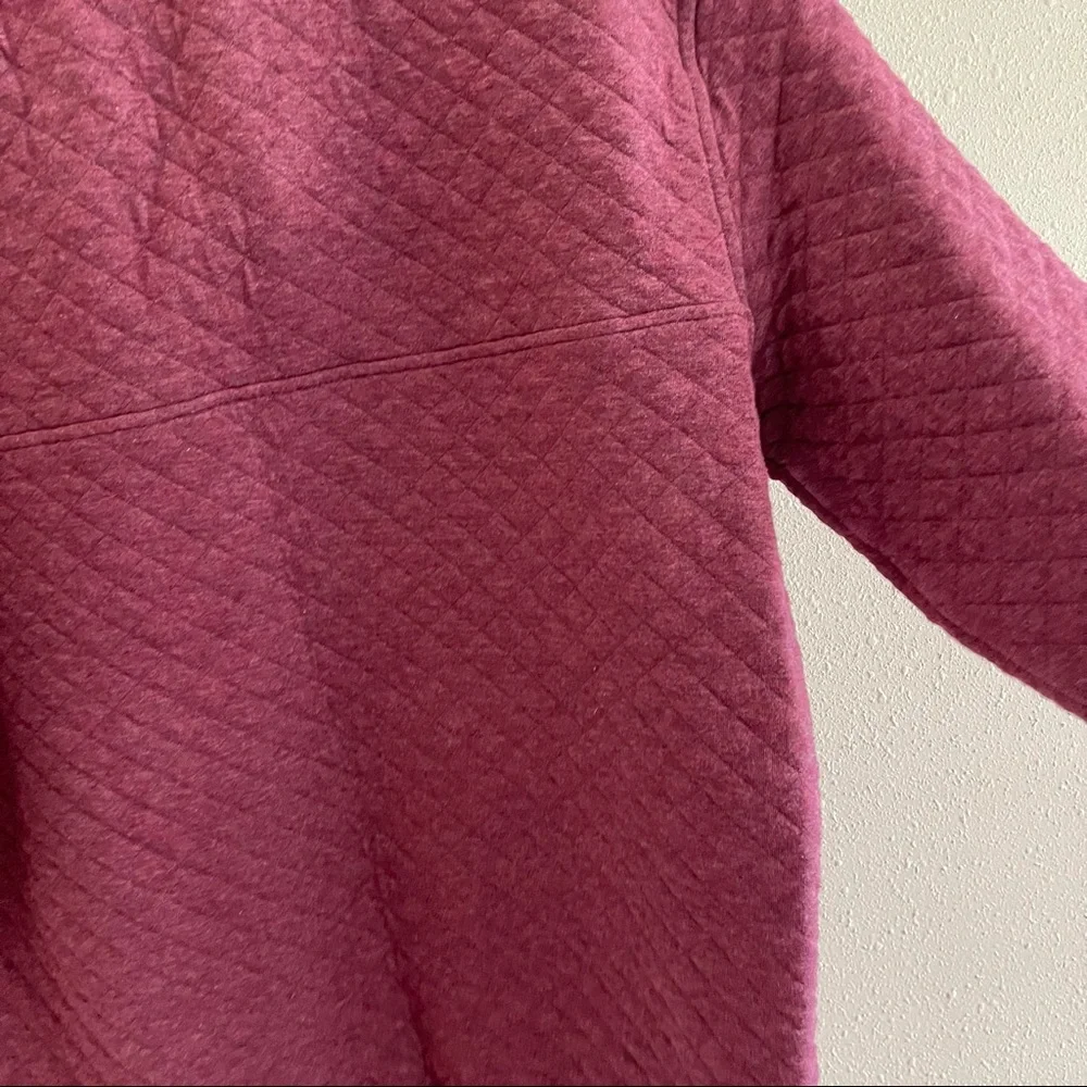 ❌‼️SOLD‼️❌ Patagonia Maroon Button Quilted Crewneck - Picture 6 of 7